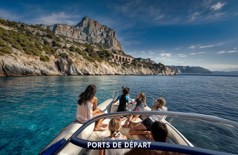 BALADE DÉCOUVERTE LA CÔTE BLEUE en bateau